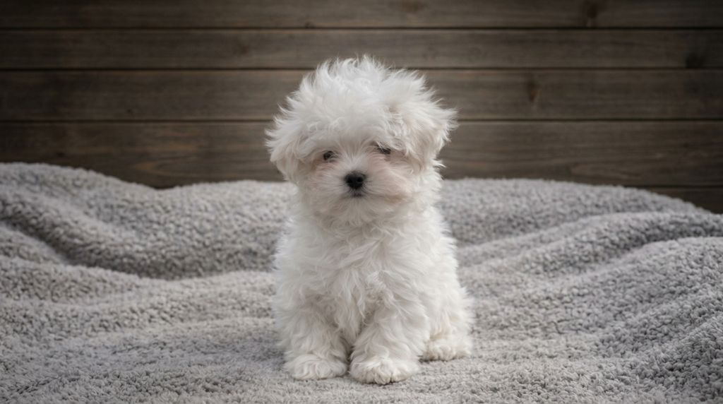 bichón maltés blanco